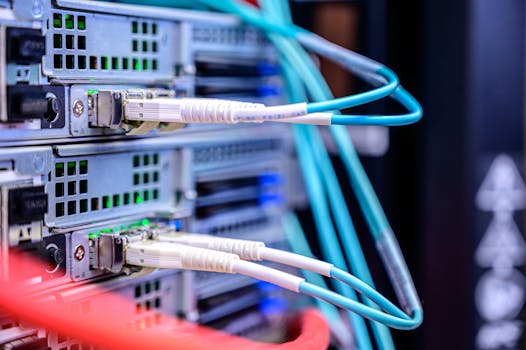 pexels photo 2881233 2881233 2 Detailed shot of Ethernet cables connected to server ports highlighting technology infrastructure.